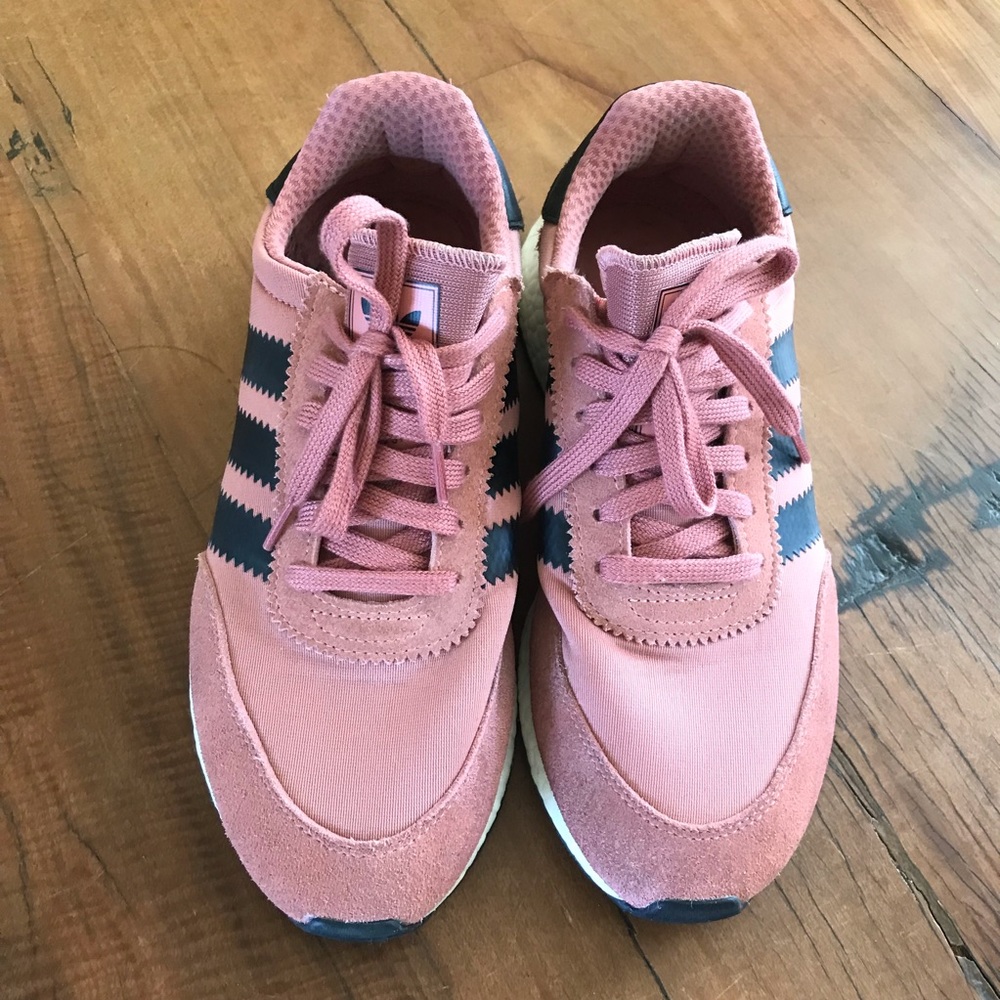Adidas pink Iniki Runner sneakers size 8